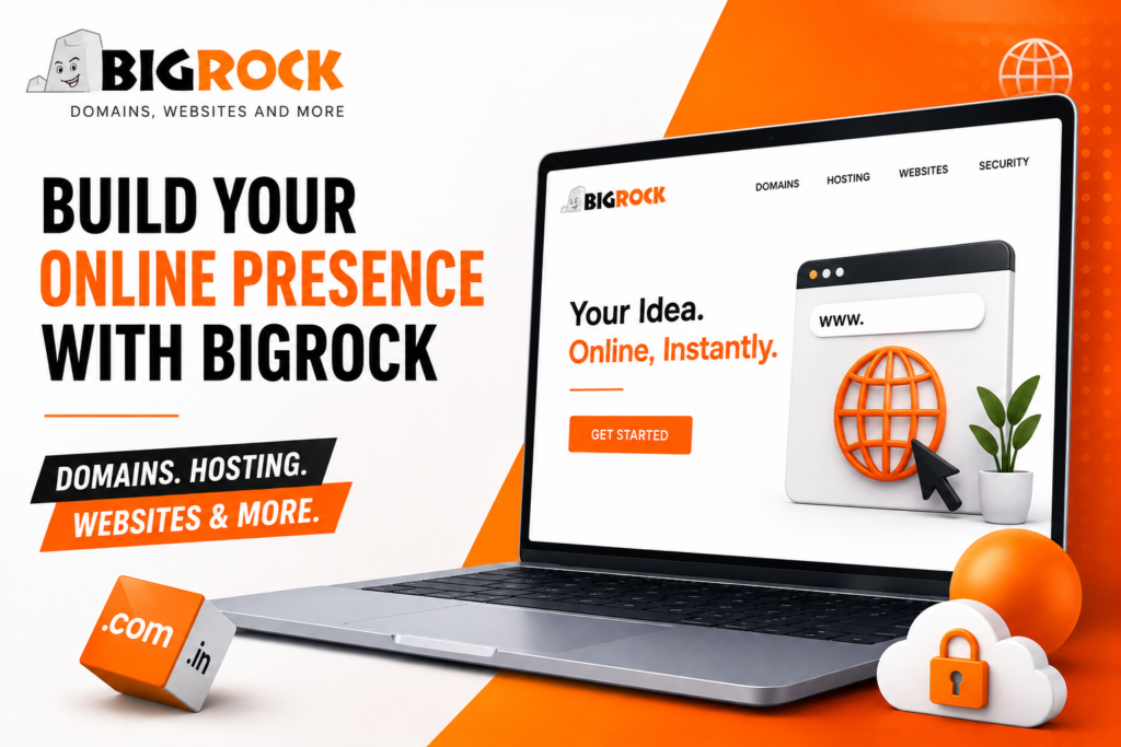 Start Your Online Journey: How to Build a Website With BigRock