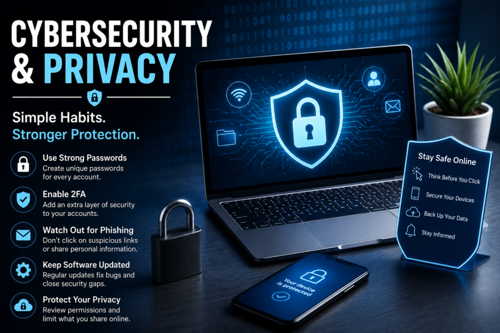 Cybersecurity & Privacy: Simple Ways to Stay Safe Online