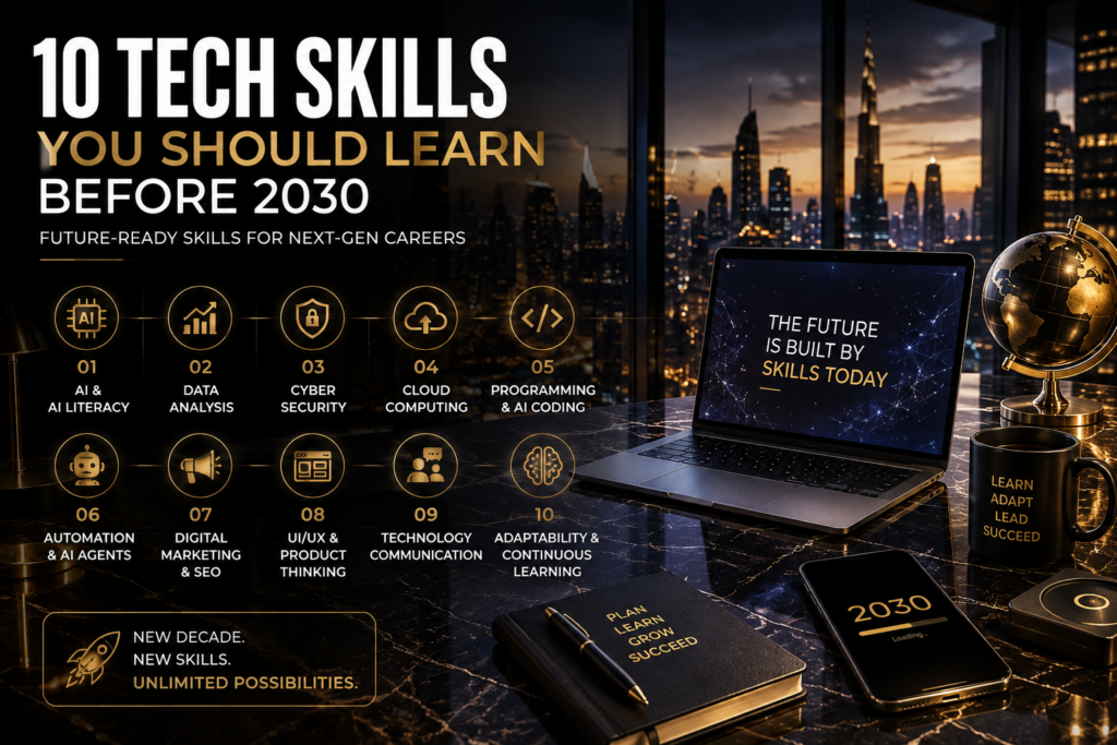 10 Tech Skills You Should Learn Before 2030