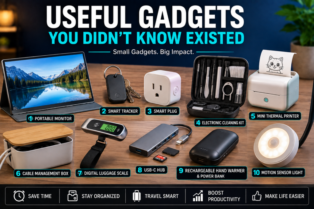 Useful Gadgets You Didn’t Know Existed